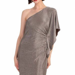 NWT Trina Turk Ratio One-Shoulder Cocktail Dress